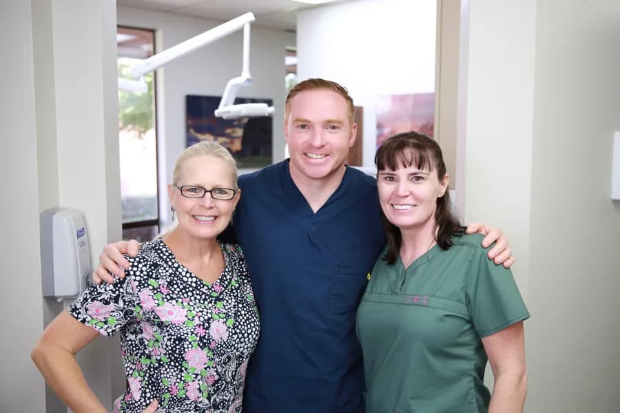 Dental implant procedure at Tim Rauch DDS in Hollister CA